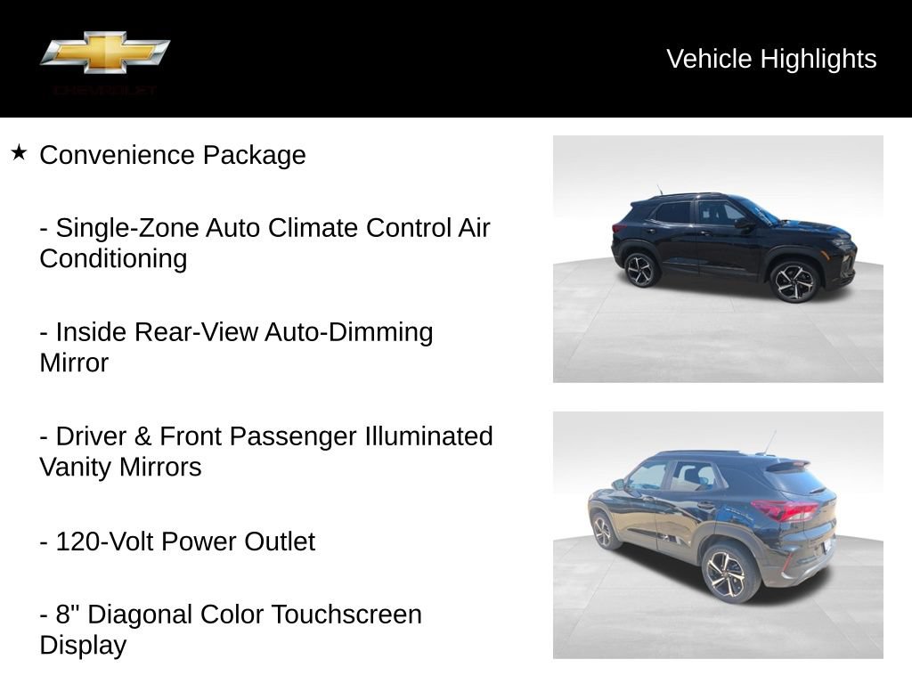 Used 2022 Chevrolet TrailBlazer RS w/ Technology Package AWD/4WD image 20