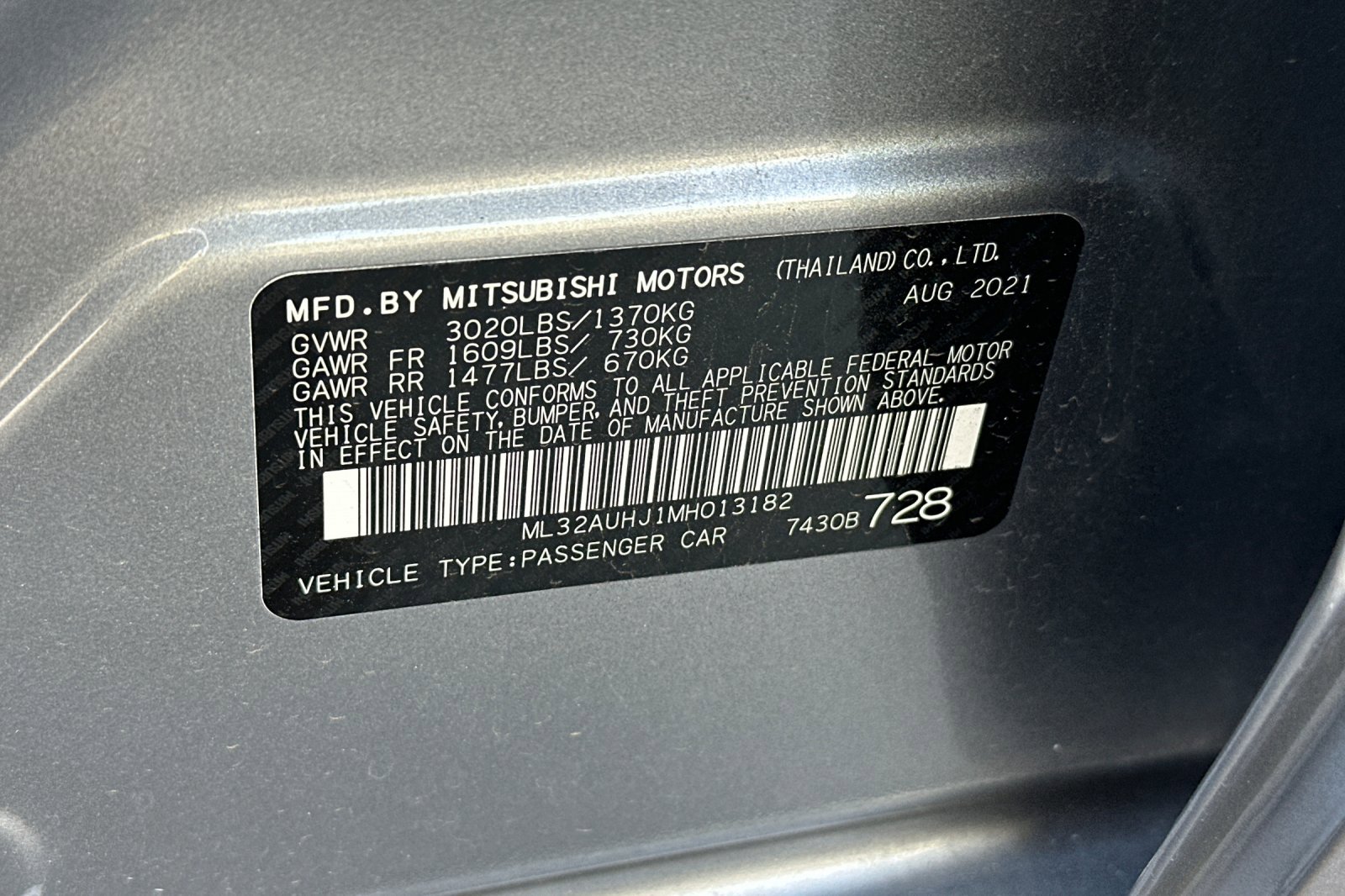 Used 2021 Mitsubishi Mirage image 27