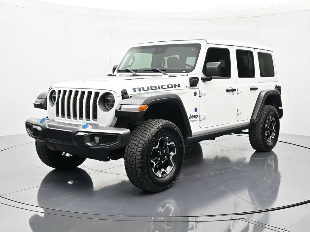 Used 2021 Jeep Wrangler Unlimited Rubicon 4xe w/ Cold Weather Group image 1