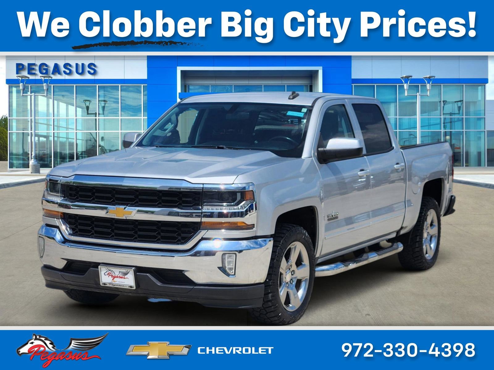 Used 2018 Chevrolet Silverado 1500 LT w/ Texas Edition RWD image 2