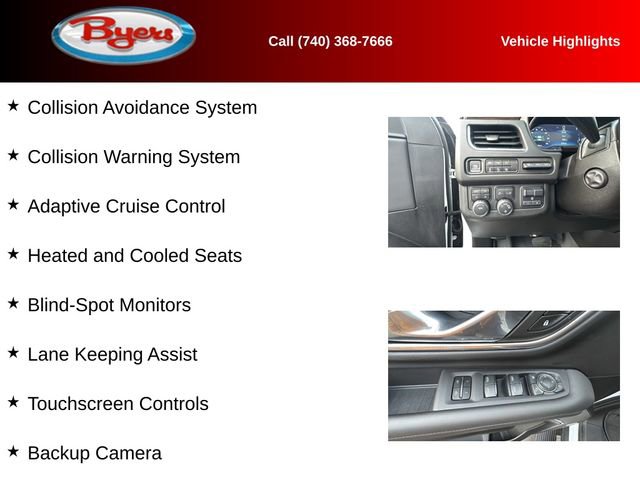 Used 2024 Chevrolet Tahoe High Country w/ Max Trailering Package image 12