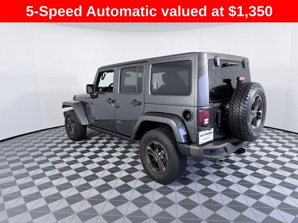 Used 2016 Jeep Wrangler Unlimited Sahara image 5