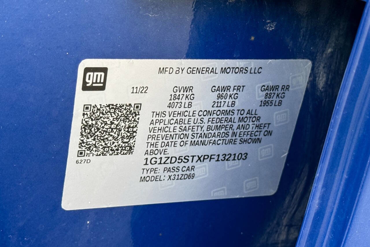 Used 2023 Chevrolet Malibu LT w/ Driver Confidence Package image 16