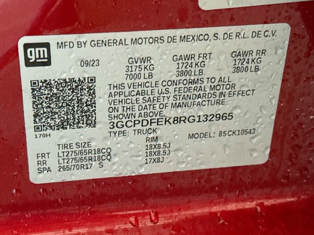 Used 2024 Chevrolet Silverado 1500 LT Trail Boss AWD/4WD image 31