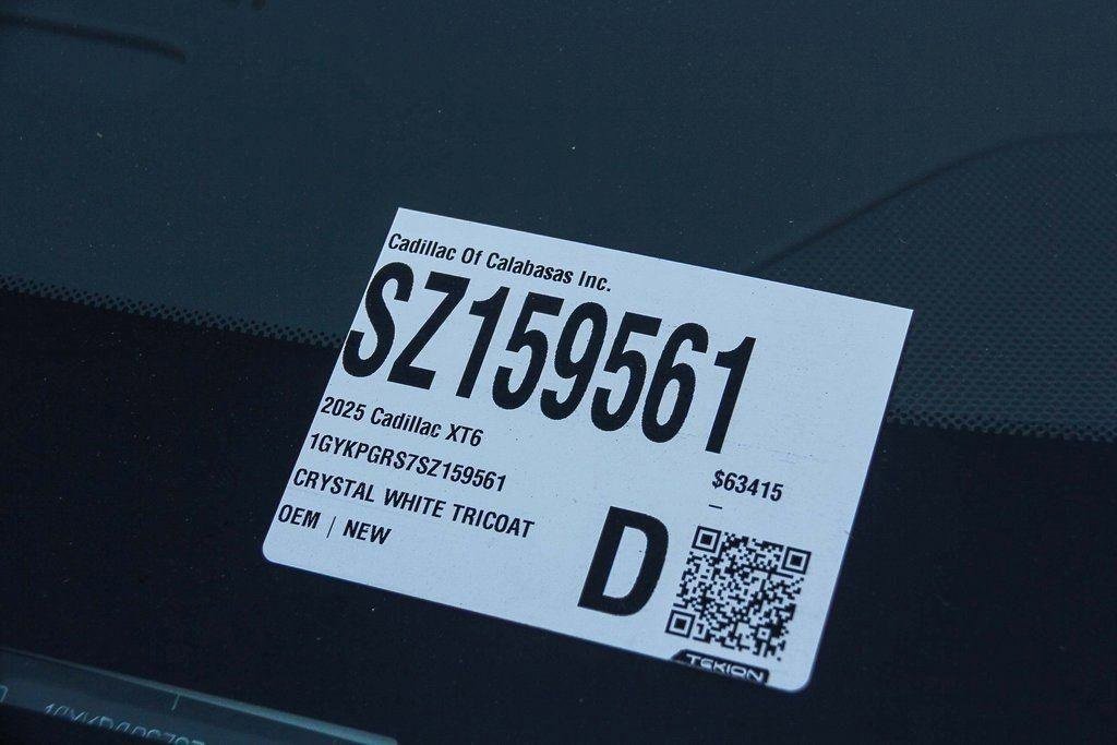 New 2025 Cadillac XT6 Sport AWD/4WD image 29