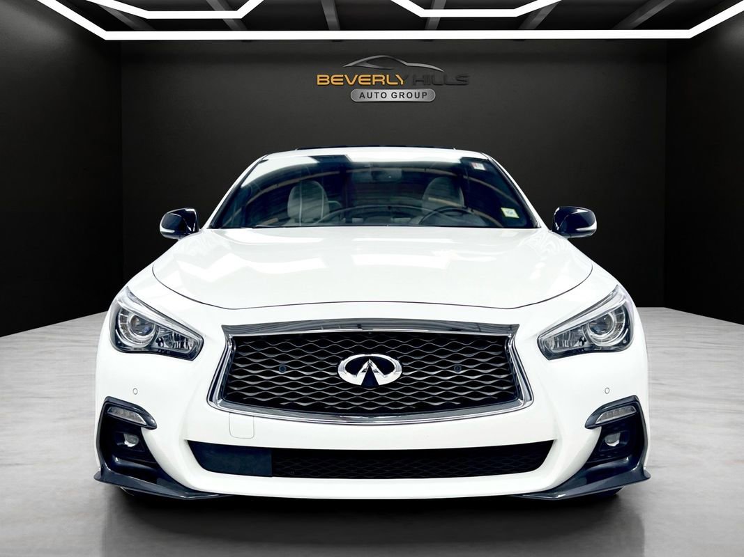 Used 2019 INFINITI Q50 Red Sport 400 w/ Sensory Package AWD/4WD image 11