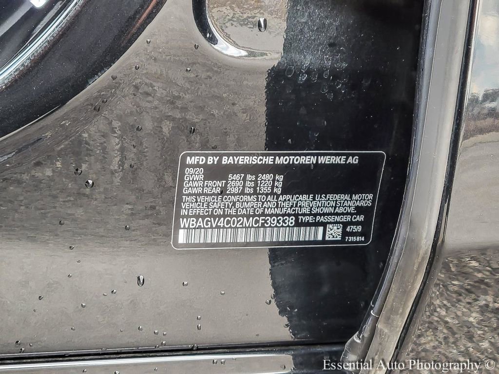 Used 2021 BMW 840i Gran Coupe xDrive w/ Driving Assistance Package image 37