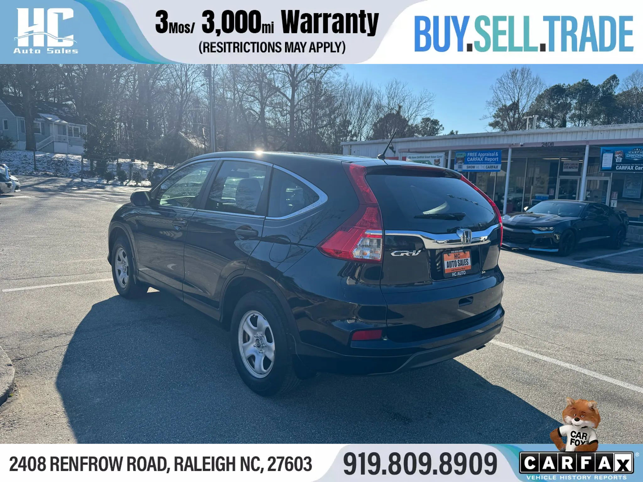 Used 2016 Honda CR-V LX image 3