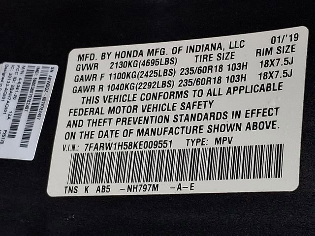 Used 2019 Honda CR-V EX image 26