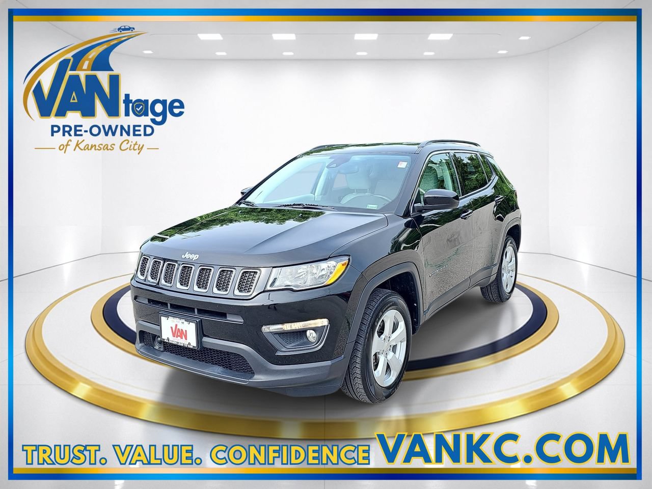 Used 2021 Jeep Compass Latitude w/ Driver Assistance Group AWD/4WD image 1