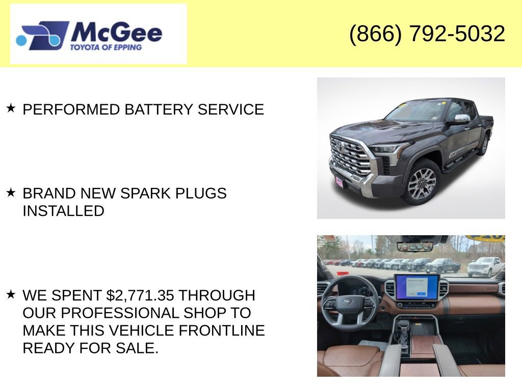 Used 2024 Toyota Tundra 1794 Edition AWD/4WD image 12