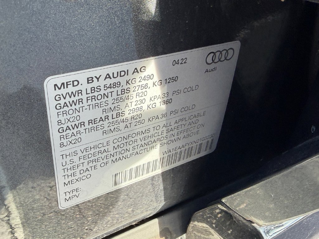 Used 2022 Audi Q5 2.0T Premium Plus AWD/4WD image 22