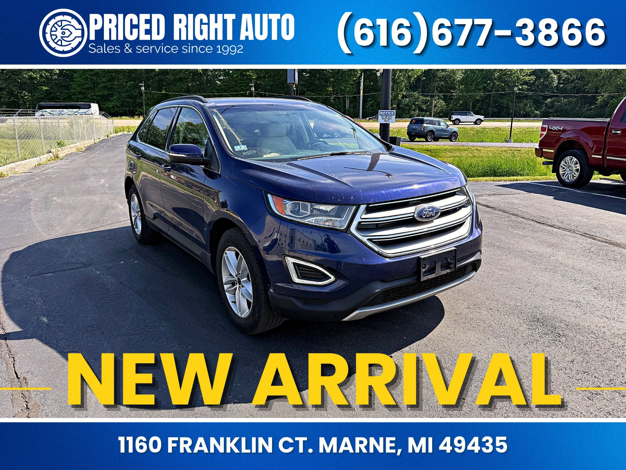 Used 2016 Ford Edge SEL w/ Equipment Group 201A