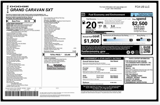 Used 2019 Dodge Grand Caravan SXT image 22