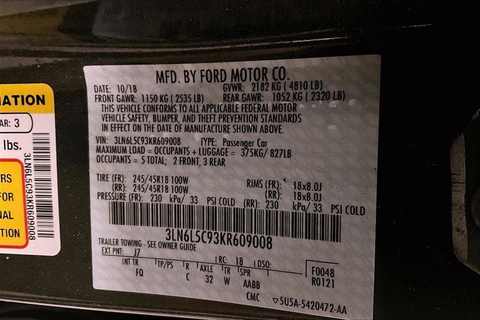 Used 2019 Lincoln MKZ Reserve image 32