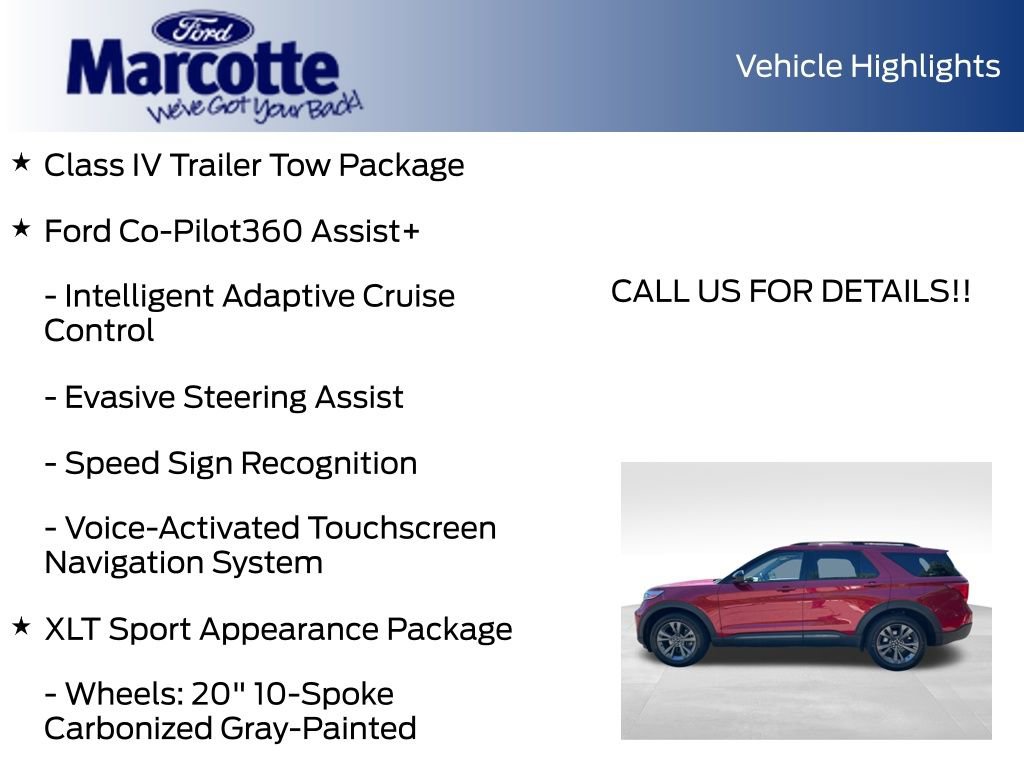 Used 2023 Ford Explorer XLT w/ Equipment Group 202A AWD/4WD image 12