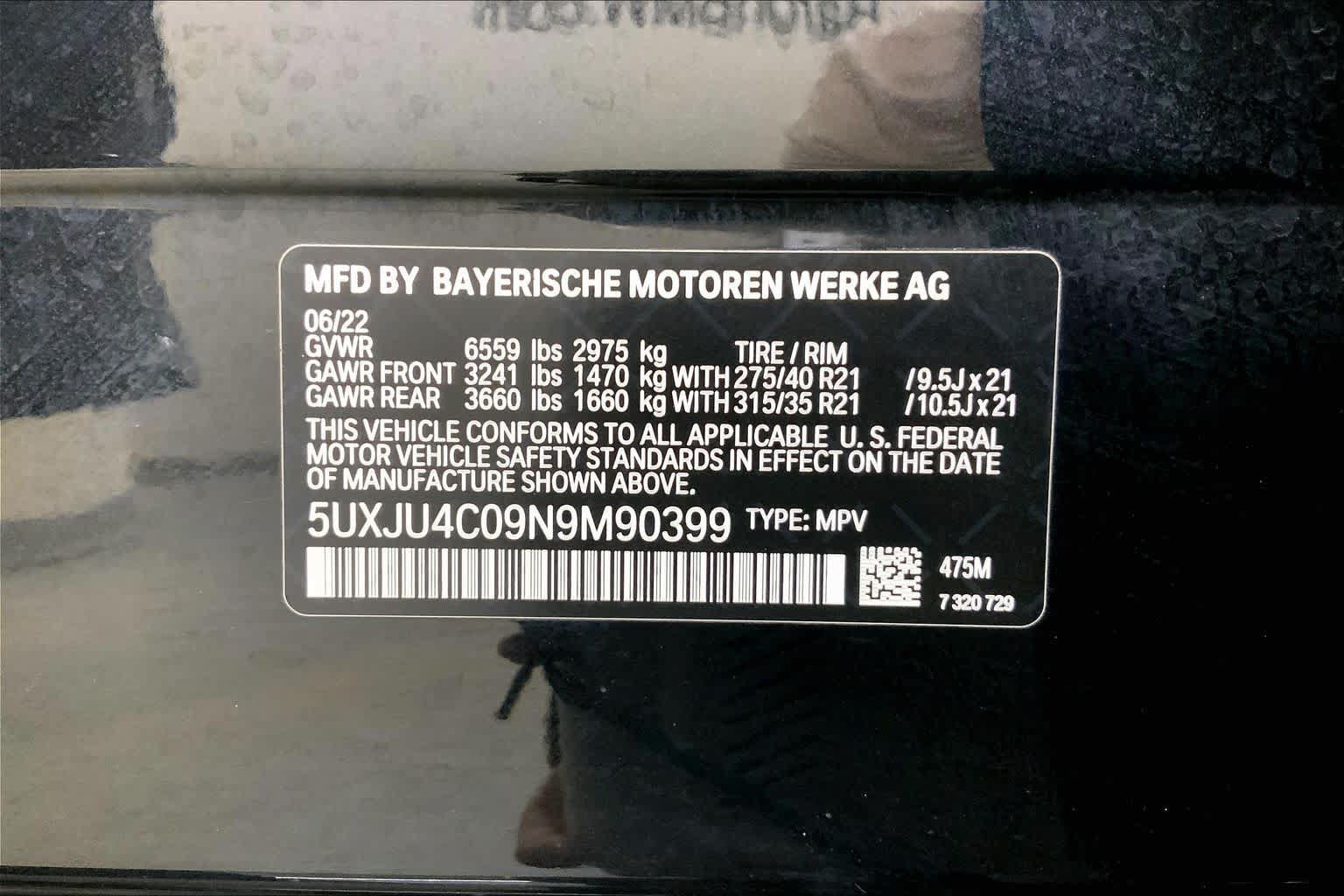 Used 2022 BMW X5 M50i w/ Premium Package AWD/4WD image 36