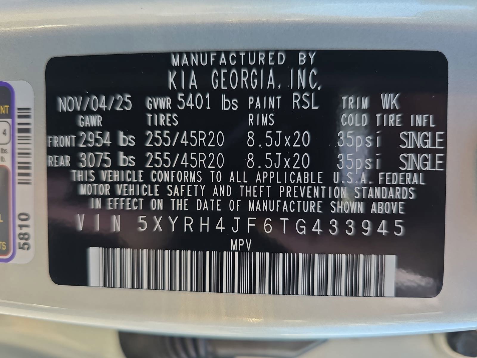 New 2026 Kia Sorento EX w/ EX Premium Package FWD image 39