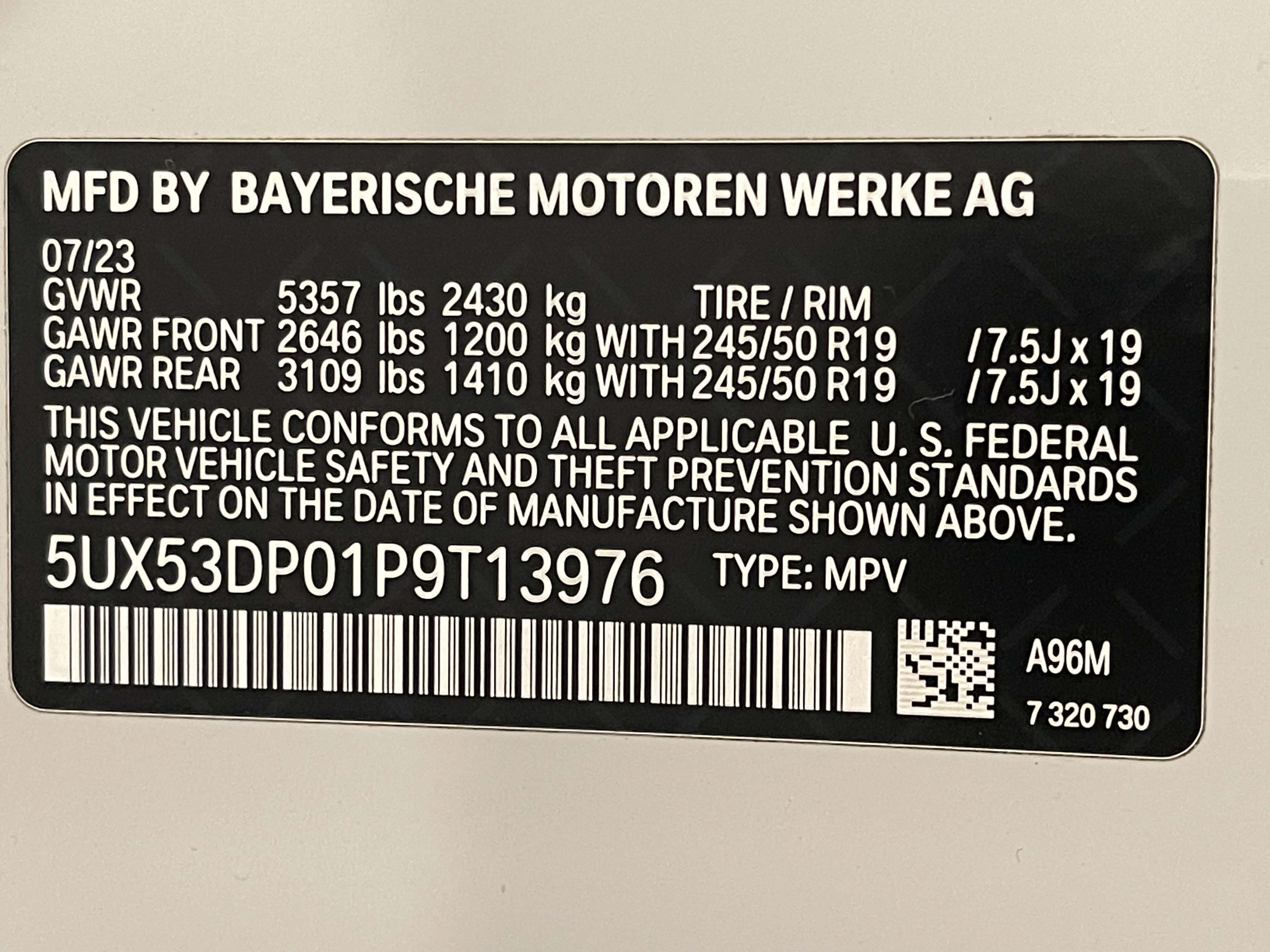 Certified 2023 BMW X3 xDrive30i w/ Parking Assistance Package image 25