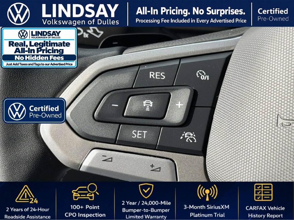 Certified 2024 Volkswagen Atlas Cross Sport SE w/ Panoramic Sunroof Package FWD image 23