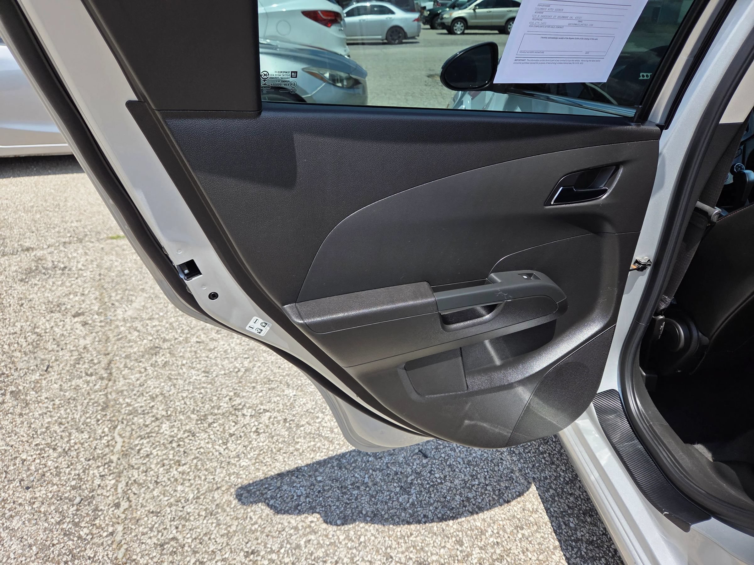 Used 2015 Chevrolet Sonic RS w/ Advanced Safety Package FWD image 16