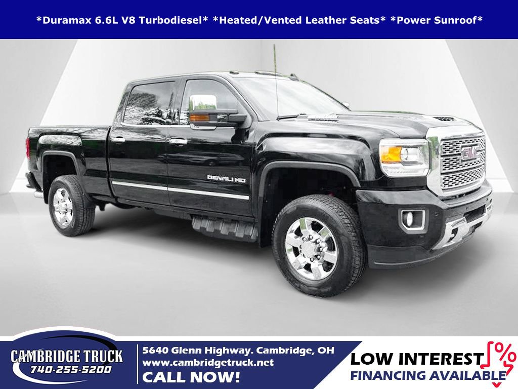 Used 2018 GMC Sierra 3500 Denali w/ Duramax Plus Package AWD/4WD image 1