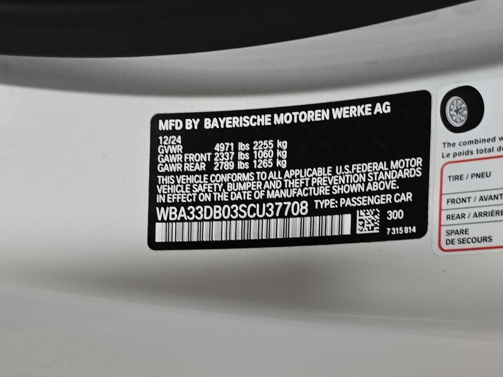 Certified 2025 BMW 430i Convertible w/ M Sport Package RWD image 29
