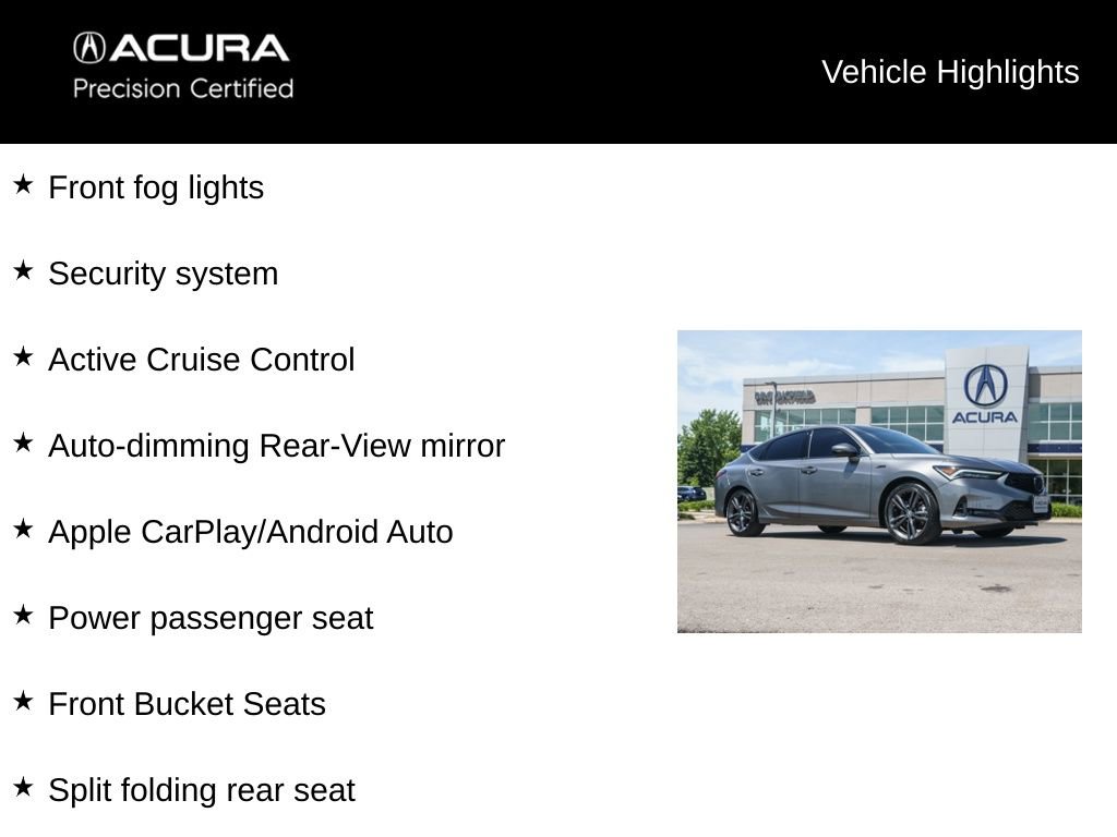 Certified 2024 Acura Integra A-Spec FWD image 17