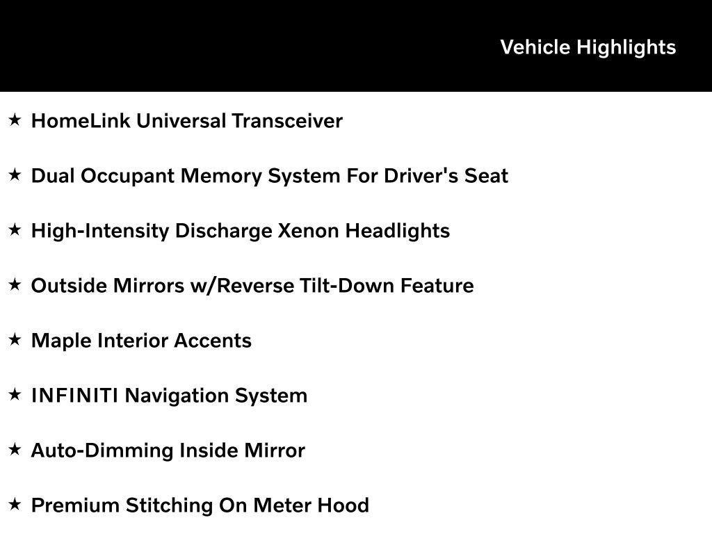 Used 2016 INFINITI QX50 AWD w/ Deluxe Touring Package image 6