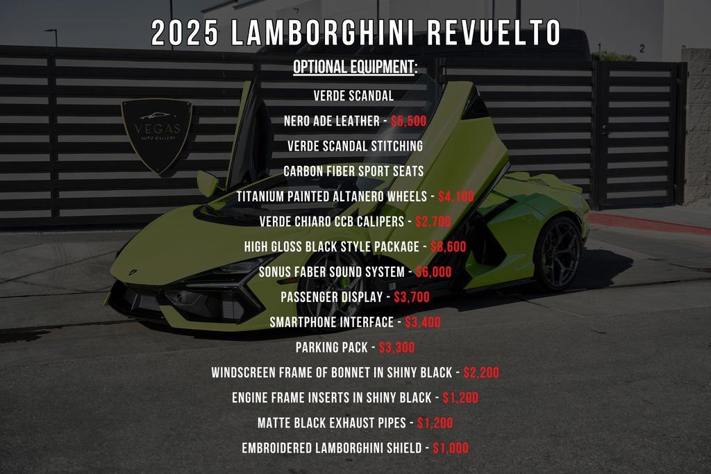Used 2025 Lamborghini Revuelto AWD/4WD image 5