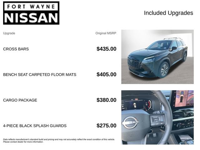 New 2026 Nissan Pathfinder SL w/ Cargo Package image 4