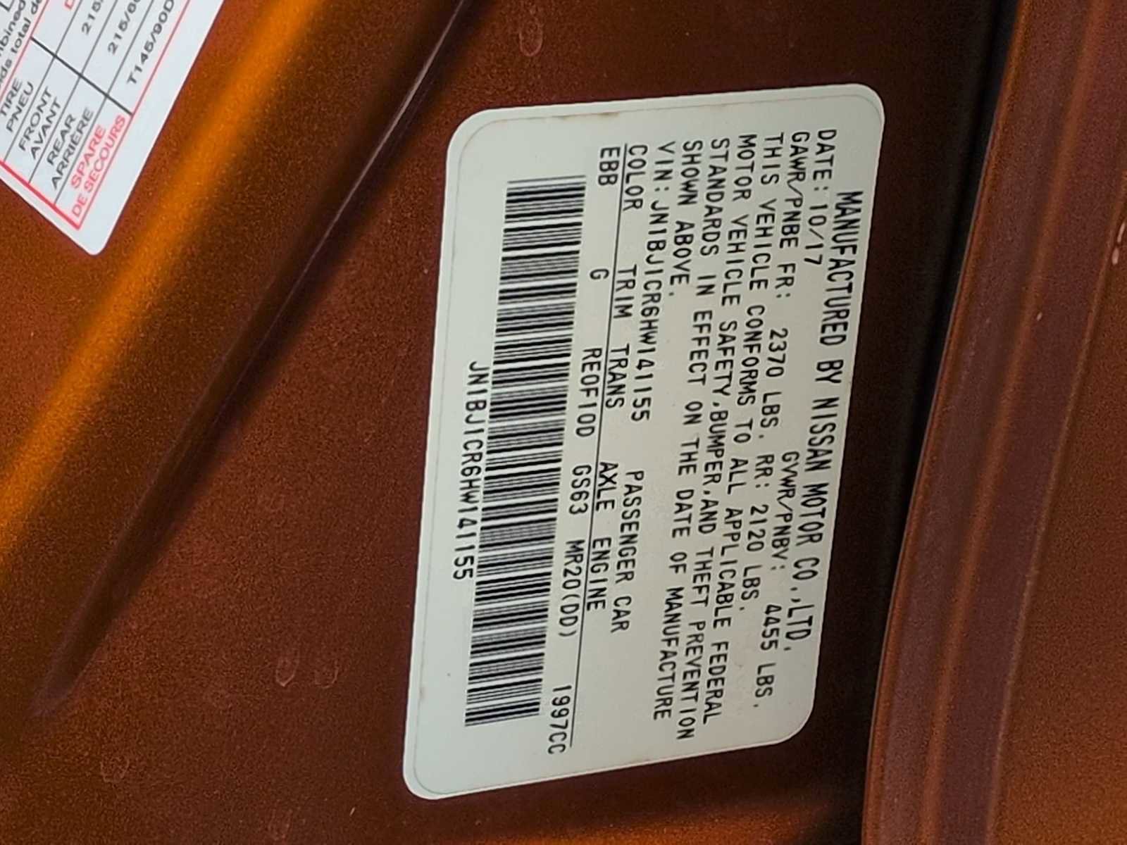 Used 2017 Nissan Rogue Sport SV w/ SV All-Weather Package image 34