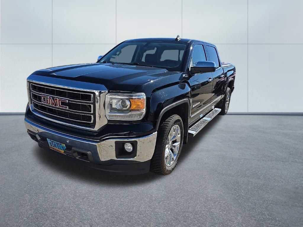 Used 2015 GMC Sierra 1500 SLT w/ SLT Crew Cab Value Package AWD/4WD image 2