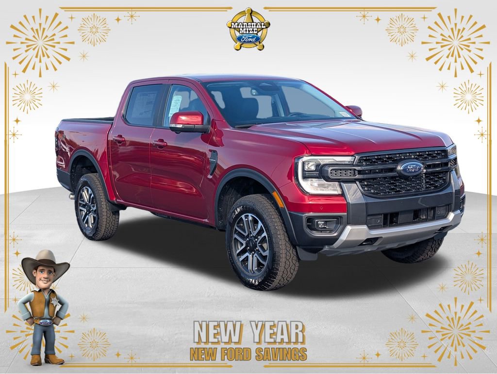 New 2025 Ford Ranger Lariat w/ FX4 Off-Road Package