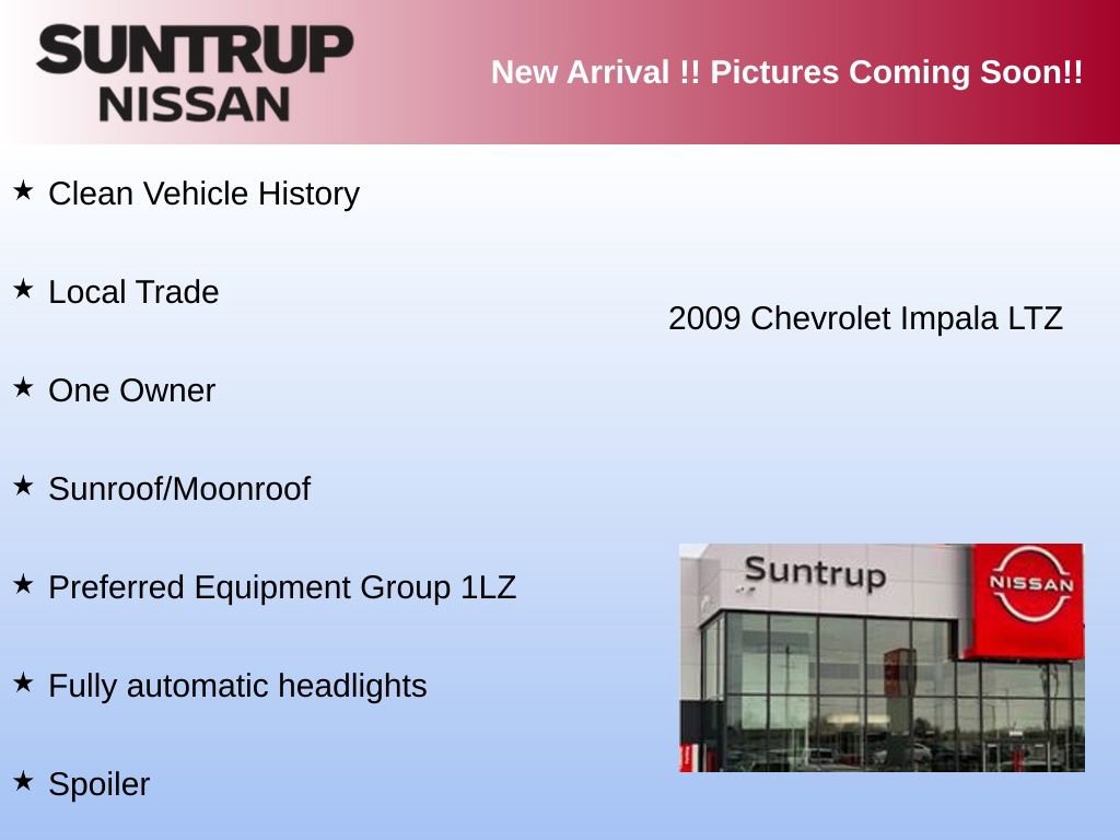 Used 2009 Chevrolet Impala LTZ FWD image 2