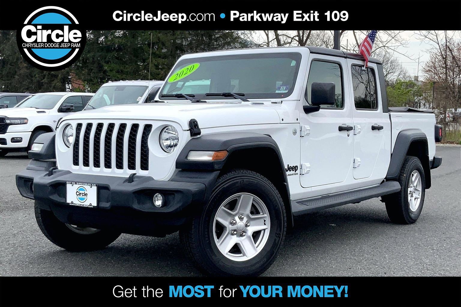 Certified 2020 Jeep Gladiator Sport w/ Quick Order Package 24S