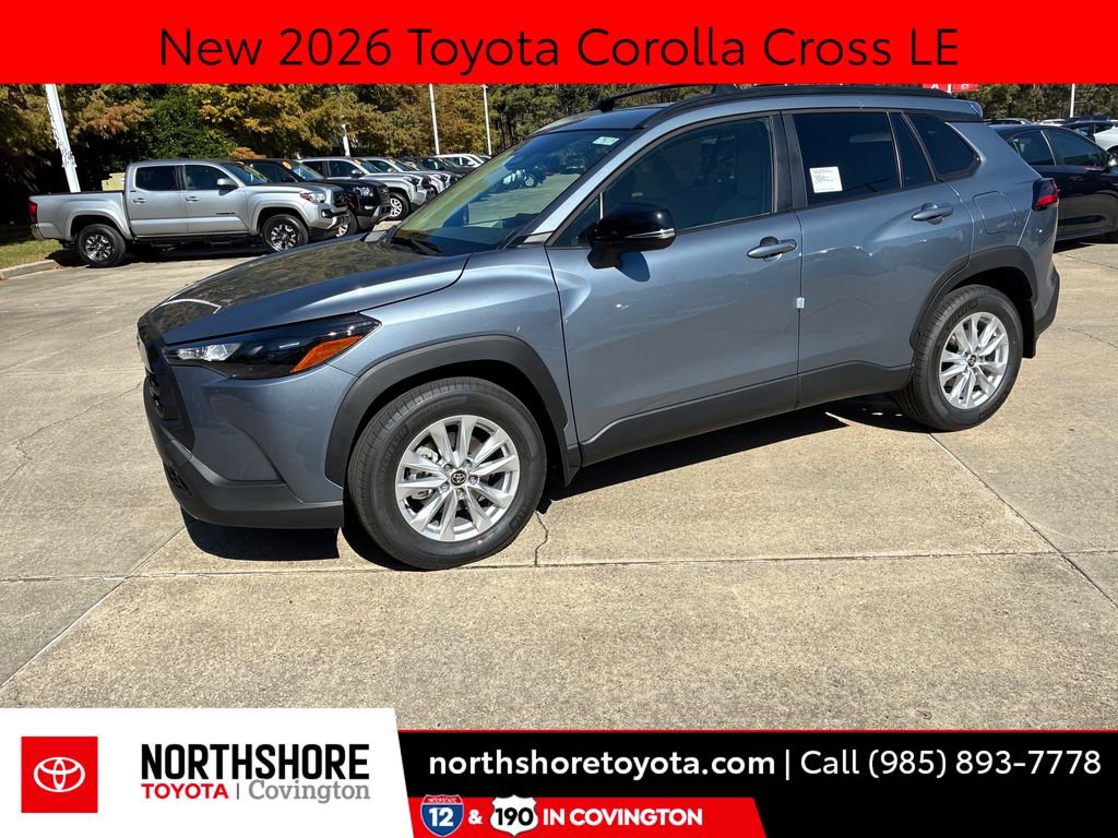 New 2026 Toyota Corolla Cross LE