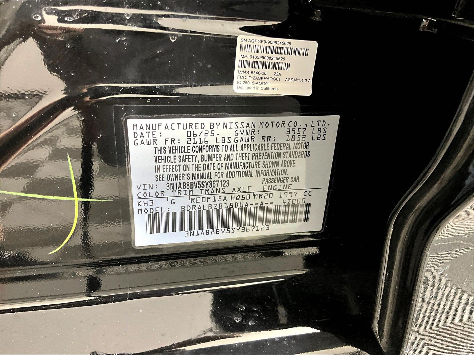 Certified 2025 Nissan Sentra S FWD image 17