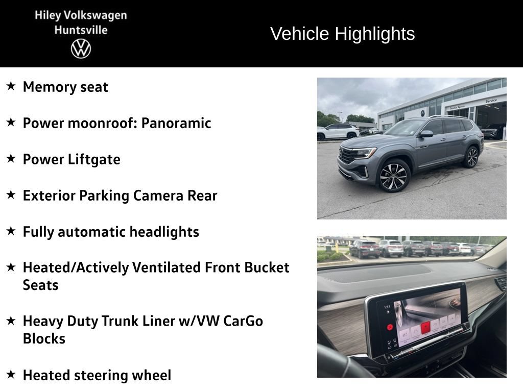 Certified 2024 Volkswagen Atlas SEL Premium R-Line AWD/4WD image 13