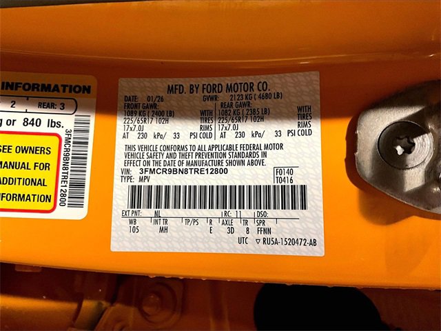 New 2026 Ford Bronco Sport Big Bend image 14