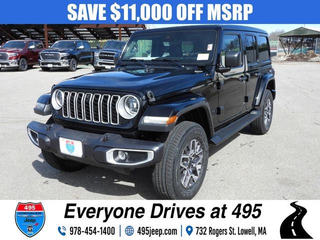 New 2025 Jeep Wrangler Unlimited Sahara w/ Technology Group