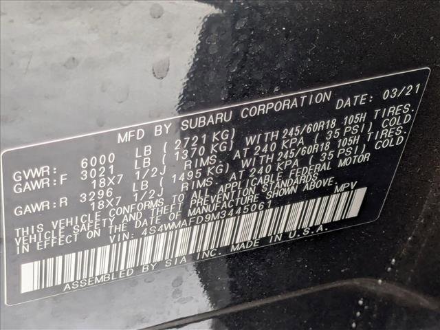 Used 2021 Subaru Ascent Premium w/ Convenience Package image 20