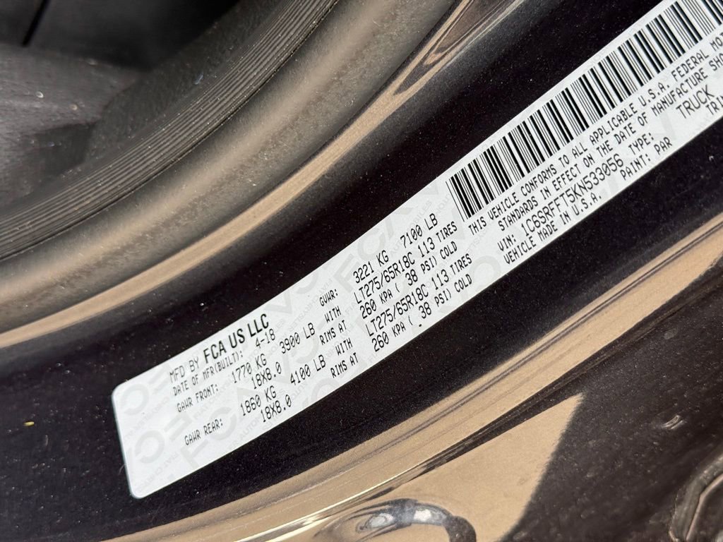 Used 2019 RAM 1500 Big Horn AWD/4WD image 12