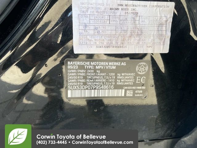 Used 2023 BMW X3 xDrive30i image 27