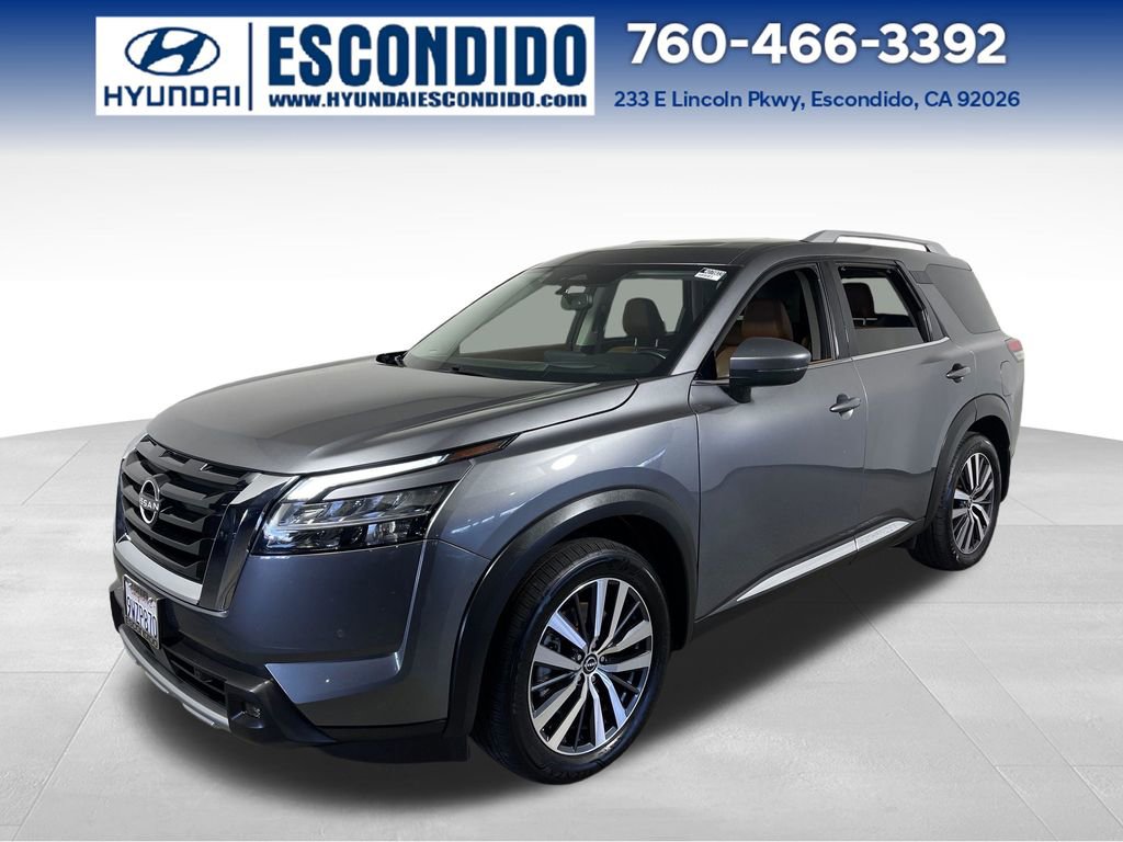 Used 2022 Nissan Pathfinder Platinum w/ Cargo Package image 1