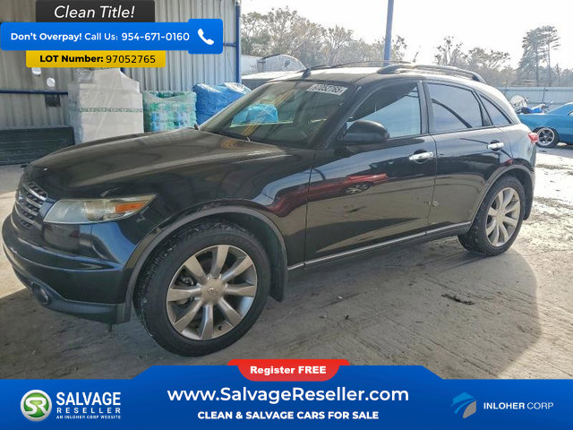 Used 2003 INFINITI FX35 AWD w/ Sport Pkg