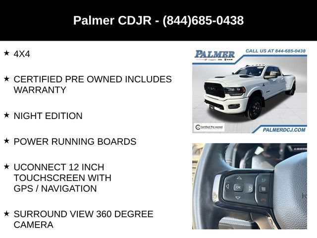 Certified 2024 RAM 3500 Limited w/ Night Edition AWD/4WD image 6