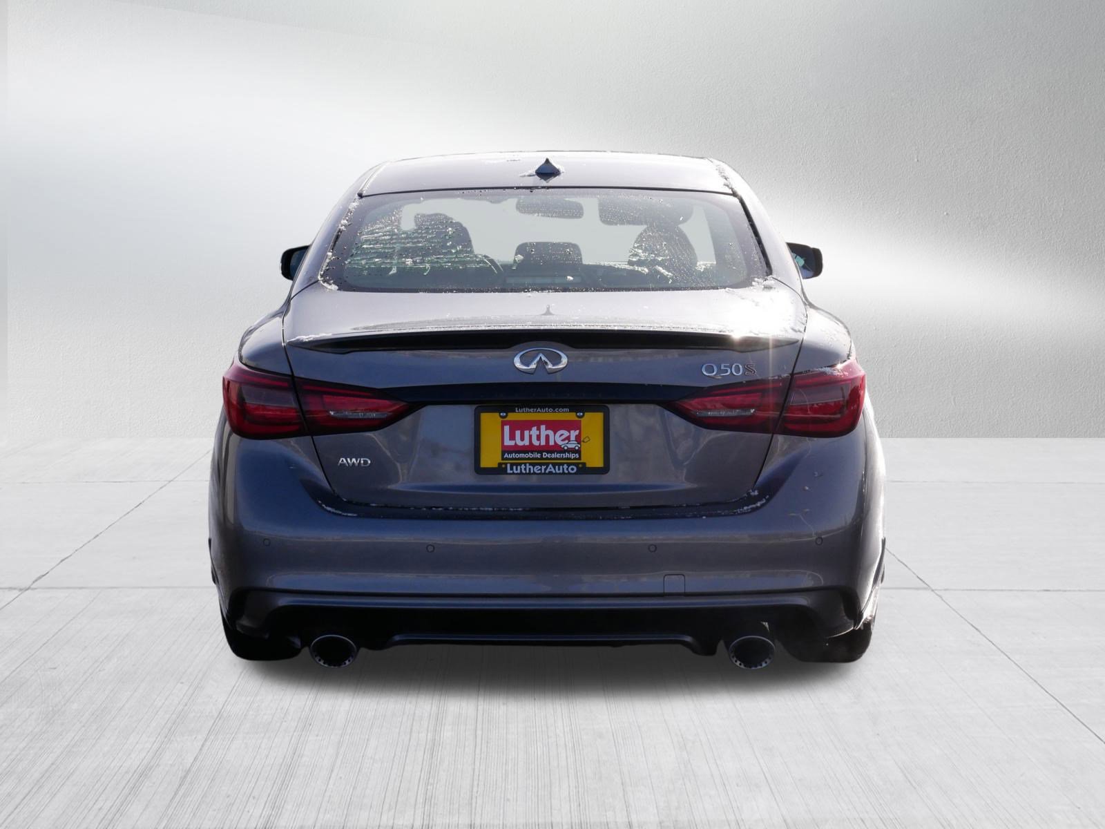 Used 2023 INFINITI Q50 Red Sport 400 w/ Carbon Fiber Package image 6