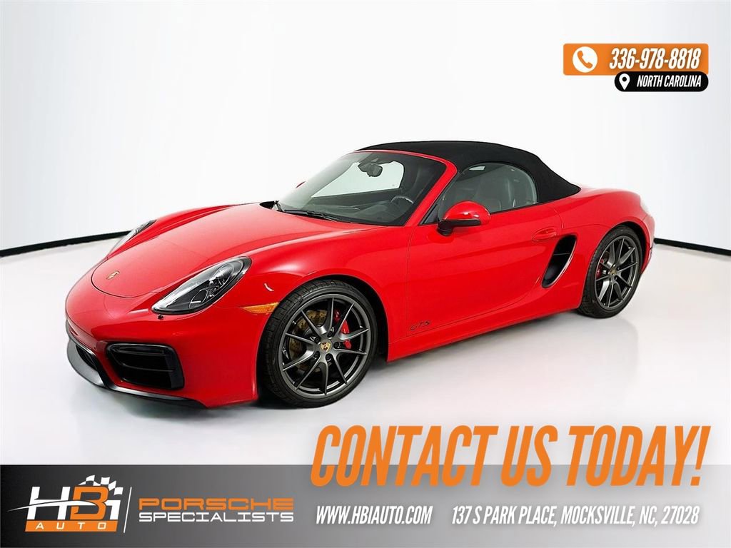 Used 2015 Porsche Boxster GTS