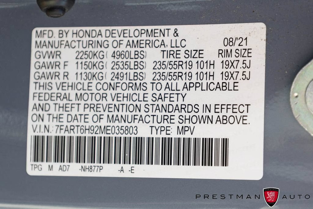 Used 2021 Honda CR-V Touring image 41